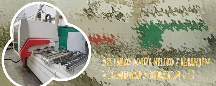 Mobilna igralnica z 1 depozitom